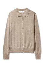 Load image into Gallery viewer, Cashmere Cardigan - Beige
