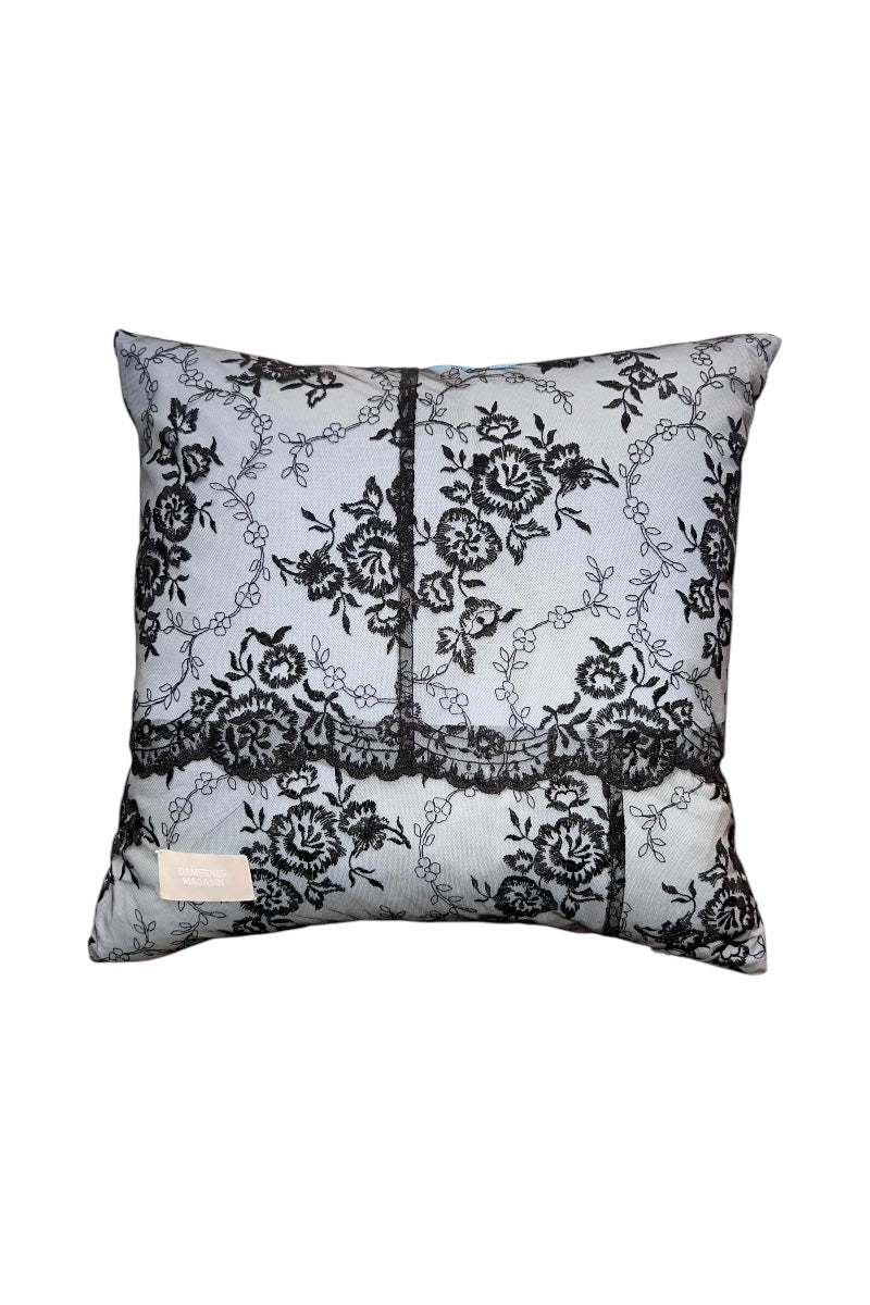 DM Pillow - Black Lace