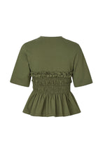 Load image into Gallery viewer, Vilde Top - Olive Green
