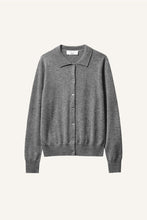 Load image into Gallery viewer, Cashmere Cardigan - Grey Melange

