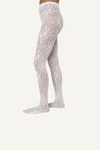 Load image into Gallery viewer, Lace tights - off white
