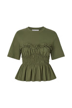 Load image into Gallery viewer, Vilde Top - Olive Green
