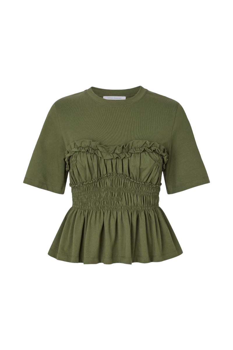 Vilde Top - Olive Green