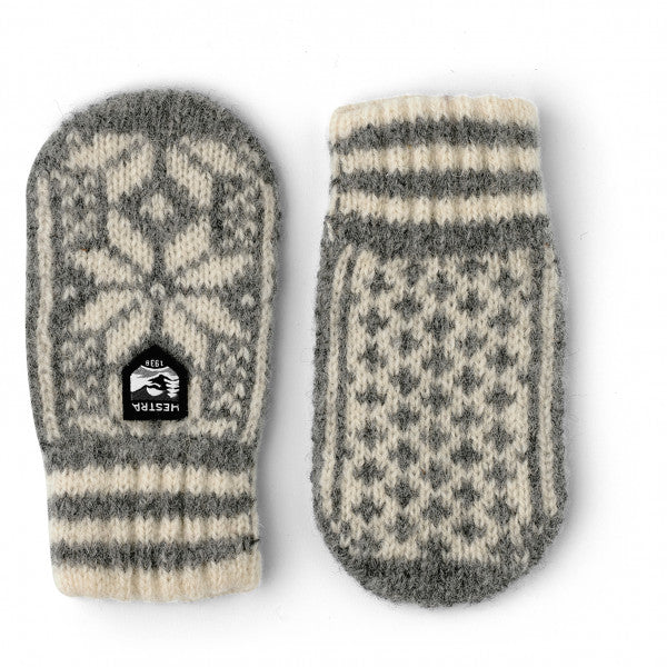 Kids Nordic Mitt Grey